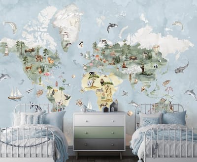 Sam & Luca - Around the World 400x280cm
