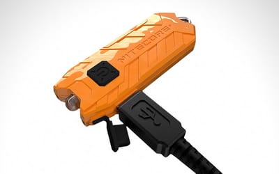 Nitecore Tube V2.0 Sleutelhangerlamp Oplaadbaar Oranje