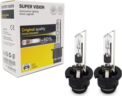 TLVX D2R HID Xenon Lampen 5000k (set 2 stuks) Helder wit licht / HID lampen / 35W / Xenon bulb / Grootlicht / Dimlicht / Xenon Koplamp / Lamp / Autolamp / Autolampen / Origineel Xenon / D2R Origineel