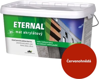 Eternal MAT Acryl 5 kg, 07 Roodbruin