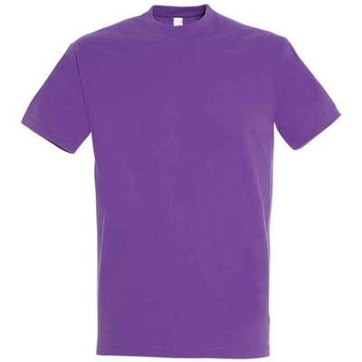 SOLS Unisex Imperial Zwaar T-shirt voor volwassenen (Lichtpaars)