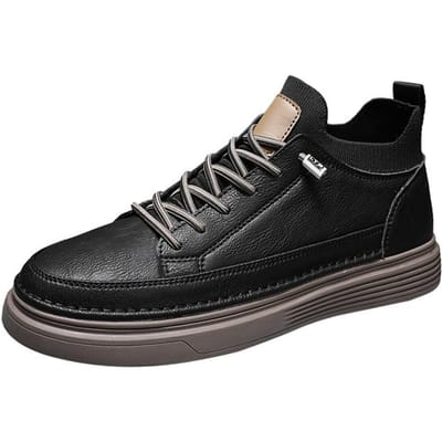 Chaussures Antidérapantes de Haute Qualité Été Nouvelles Chaussures Décontractées pour Hommes Confortables Légères Chaussons Chaussures Mode Extérieur Respirantes 44 44 noir