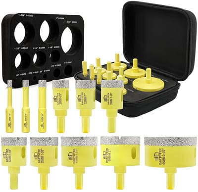 Diamantboor Set 11-delig voor Tegels en Harde Materialen