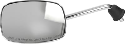 Spiegelset RMS chroom links voor Vespa S (vierkant model)