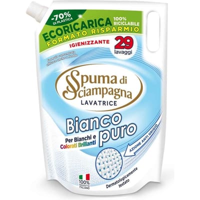 Wasmiddel lavatrice sacco bianco 29 wasbeurten 1,305l - spuma di sciampagna