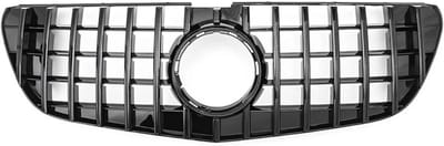 Radiatorrooster Vervanging - Voorste Inlaatrooster - Motor Koel Houden - Verbeterde Luchtstroom - 100 x 100 x 100 - Glanzend Zwart