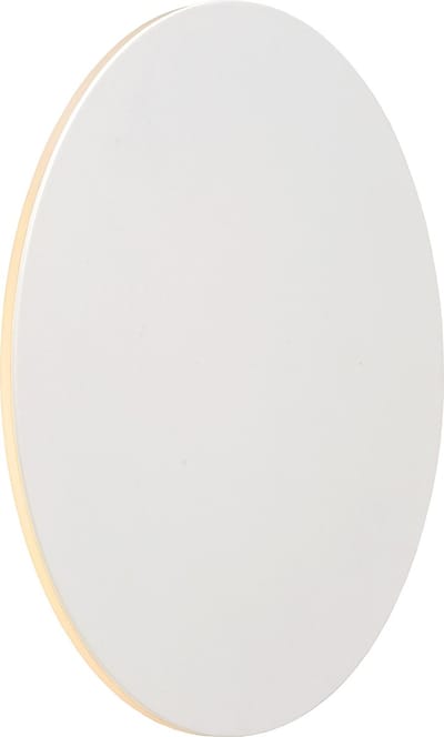 Lucide EKLYPS LED - Wandlamp - Ø 25 cm - LED - 1x9W 3000K - Wit