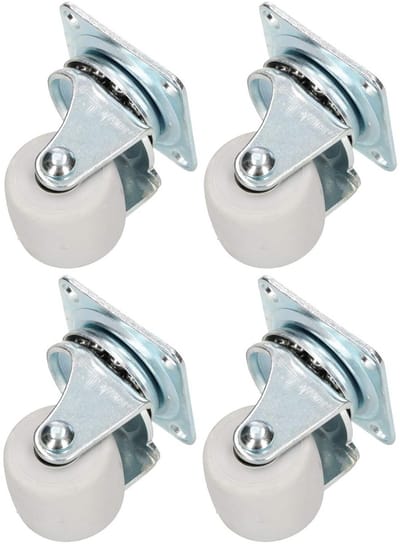 Set van 4 Zwenkwielen voor Meubels Ø 30mm - Geschikt voor Alle Vloeren