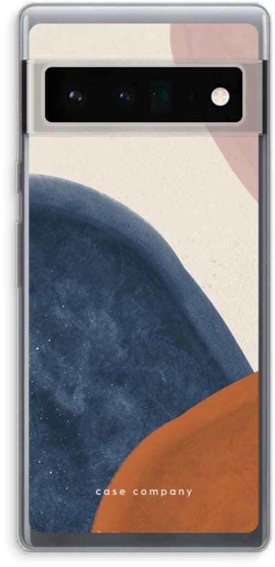 Case Company® - Hoesje geschikt voor Google Pixel 6 Pro hoesje - Geo #1 - Soft Cover Telefoonhoesje - Bescherming aan alle Kanten en Schermrand