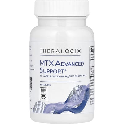 Theralogix, MRX Advanced Support®, Supplement met Foliumzuur en Vitamine B12, 90 Tabletten
