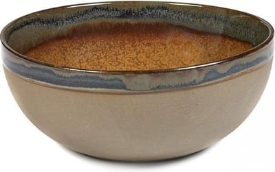 Sergio Herman B5116212C Surface Kom Medium Rusty Brown D19cm
