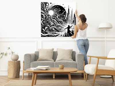 Kunstprint | Wanddecoratie | Canvas | 30 × 30 cm