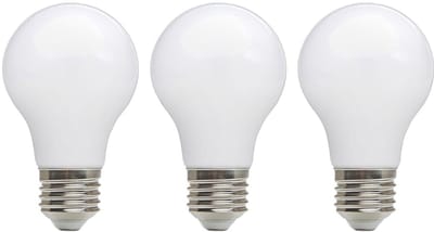 Kobi LED Filamentlamp E27 7W - 780lm - 3000K - 230V - Melkglas - 15.000 Branduren - 360° - Voor Tafellamp, Bedlamp of Kroonluchter - 3 stuks