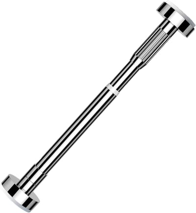 Verstelbare Stang - Veerstang Kaststang - Veiligheid Stabiliteit - Geen Boren Vereist - 36-50cm - Zilver