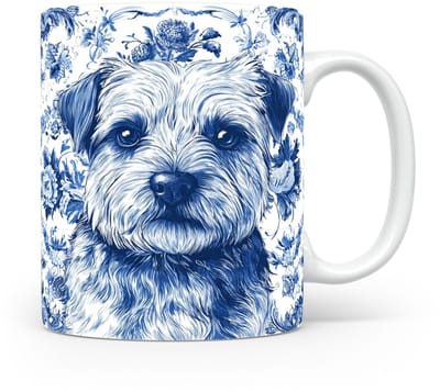 Mok Norfolk terrier Beker voor koffie of tas voor thee, cadeau voor dierenliefhebbers, moeder, vader, collega, vriend, vriendin, kantoor, opa, oma, hond, kerst, sinterklaas, verjaardag
