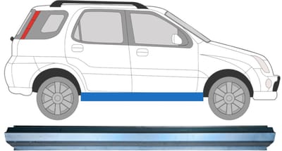 Reparatie dorpel voor Suzuki Ignis 2000-2003 / Links = Rechts (symmetrisch)