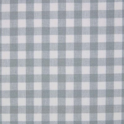 Homescapes Vichy geruite katoenen stof - verkocht per meter blauw en wit, 150 cm breed