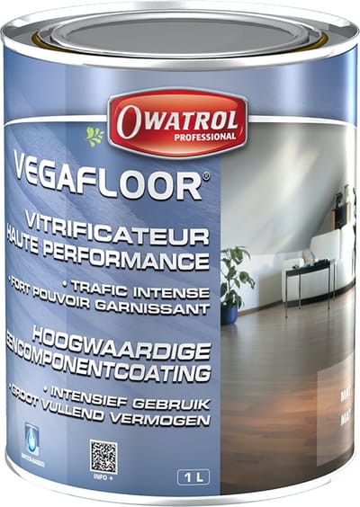 VegaFloor - Watergedragen parketvernis - Owatrol Pro - 1 L
