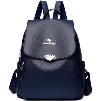 Nieuwe Dames Casual Rugzak Europees en Amerikaans Trendy Outdoor Reizen Mode Zacht Leer Rugzak Veelzijdige Studententas