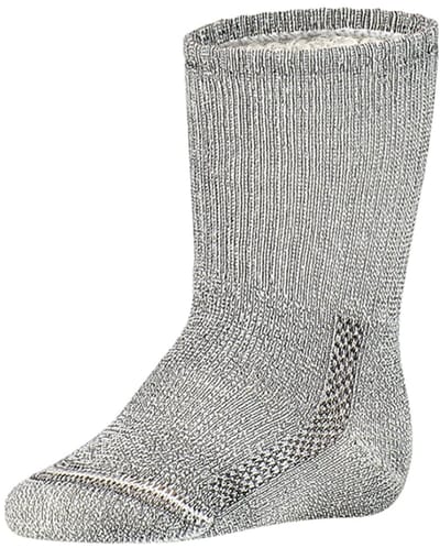 Soga - 2-Pack - Baby Merino Sokjes - Ongeverfd Zacht - Heren / Dames - grijs - 0-4 M - S1