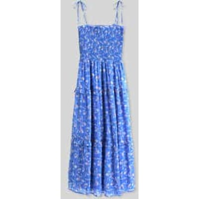 slim fit maxi-jurk met verstelbare spaghettibandjes