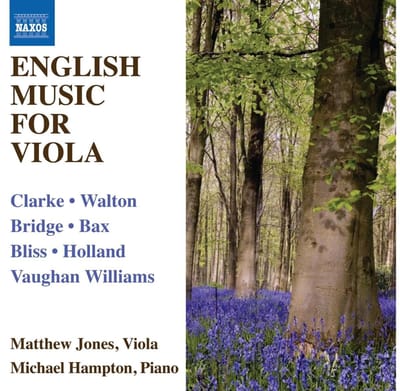 Matthew Jones & Michael Hampton - English Music For Viola (CD)