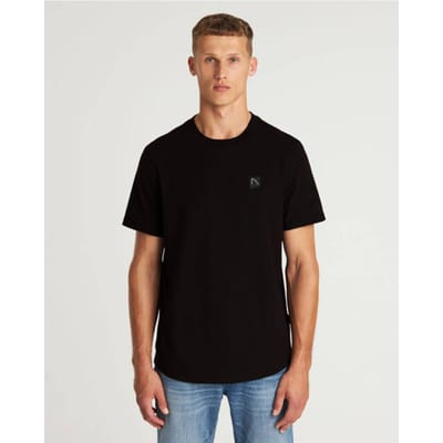 CHASIN' Shirt Heren - Regular Eenvoudig T-Shirt - Brody - Zwart