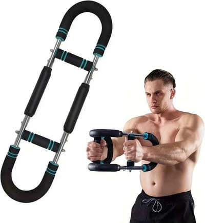 Verstelbare Kracht Twister Bar voor Arm- en Borsttraining | Heavy Duty Thuisfitness Apparaat