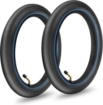 Binnenband Fiets 12 Inch (30.5 cm) met 45° Ventiel - Versterkte Binnenband voor Kinderfiets, Scooter en Loopfiets