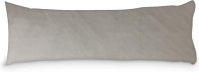 Velvet Body Pillow Taupe Grijs - Body Pillow + Velvet Sloop