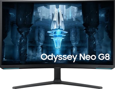 Samsung Odyssey Neo G8 S32BG850NP - 4K VA Curved 240Hz Gaming Monitor - 32 Inch