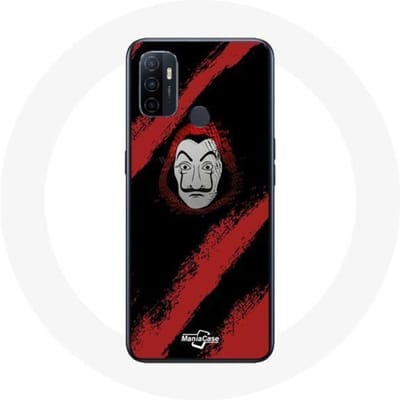 Oppo A53 hoesje La casa de papel maskerschilderij