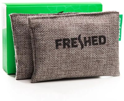 Freshed F06 Eco Serie - Geurvreters - Grijs - 2 Stuks - Ecologisch