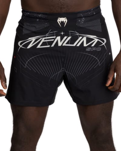 Venum Eclipse Fightshorts Zwart Ivoor - S