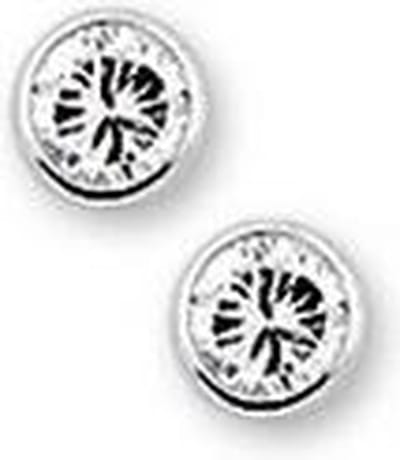 TFT Oorknoppen Zirkonia Zilver Glanzend 3 mm