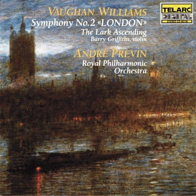 CD ROYAL PHILHARMONIC ORCHESTRA Symfonie 2 Londen De Opstijgende Leeuwerik CD80138 Telarc 1987 Japan Klassiek Gebruikt gray