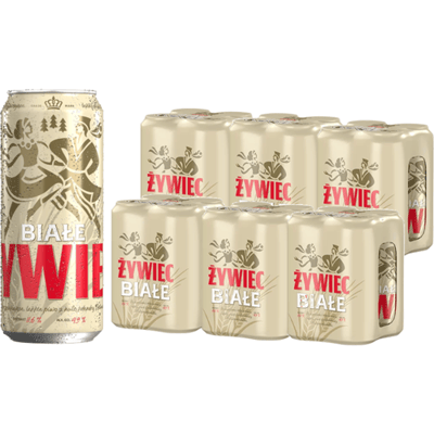 ZYWIEC BIALE bier 24 x 50 cl