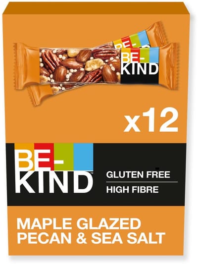 BE-KIND Notenreep - Maple Glazed Pecan & Zeezout - Glutenvrij - 12x50g
