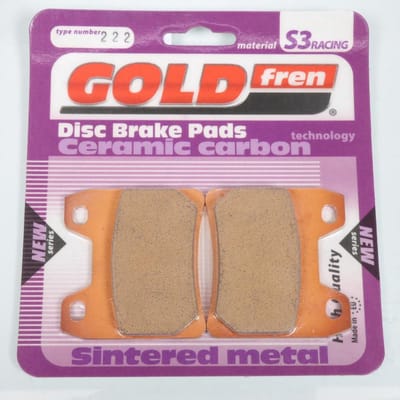 Plaquette de frein Gold Fren pour Moto Yamaha 1000 FZS Fazer 2001 à 2005 ARD Neuf