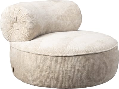 Dutchbone Tilbury Loungestoel Naturel Beige