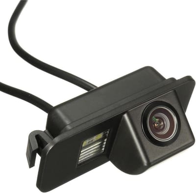 Remlicht Camera - Achteruitrijhulp - Veilig Parkeren - Groothoek Lens - 13 Inch Scherm - Zwart