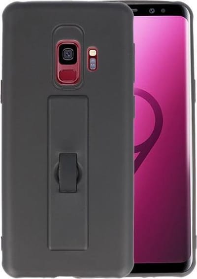 Zwart Carbon serie Zacht Case hoesje voor Samsung Galaxy S9