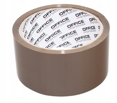 Bruine Pakkingstape Kantoor 48mm x 46m - 1 Rol