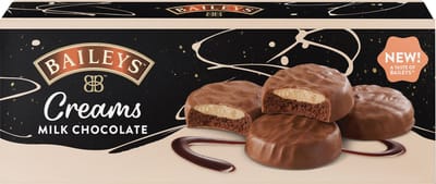 Baileys Creams Milk Chocolade cookies 128 G