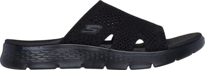 Skechers GO WALK FLEX SANDAL - ELATION Dames Slippers - Zwart