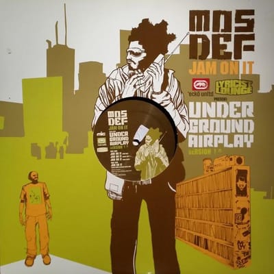 12inch Plaat MOS DEF - Jam On It 4701021 MICmedia 2001 US Rap & Hip-Hop/R&B Gebruikt brown