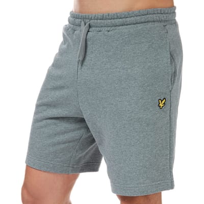 Men's Lyle And Scott Sweat Shorts in Grey