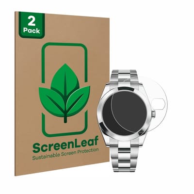 2 Stuks Screenprotector voor Rolex Datejust 41 - Hoogwaardige Beschermfolie transparant