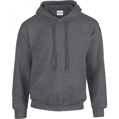 Gildan Heavy Blend™ Adult Hooded Sweatshirt GI18500 - Dark Heather - XXL