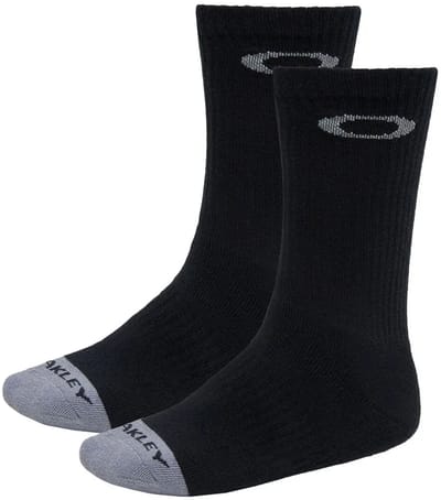 Oakley Apparel Crew Sokken 5 Paren Zwart EU 43-46 Man